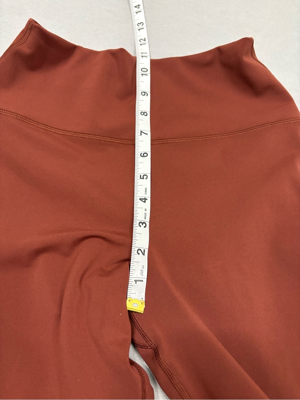 Spiritual Gangster 7/8 Velo Dream Tech Leggings in Washed Burgundy sz M - Picture 5 of 9
